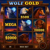 Sportaza - Wolf Gold Slot - Jackpot Game