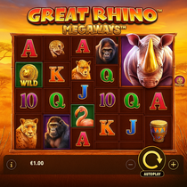 Sportaza - Great Rhino Megaways Slot - Free Spins